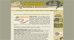 Desktop Screenshot of albinogartersnake.com